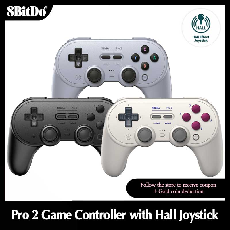 8Bitdo Pro2 Bluetooth Game Con - Turing Pi 2 recension och pris
