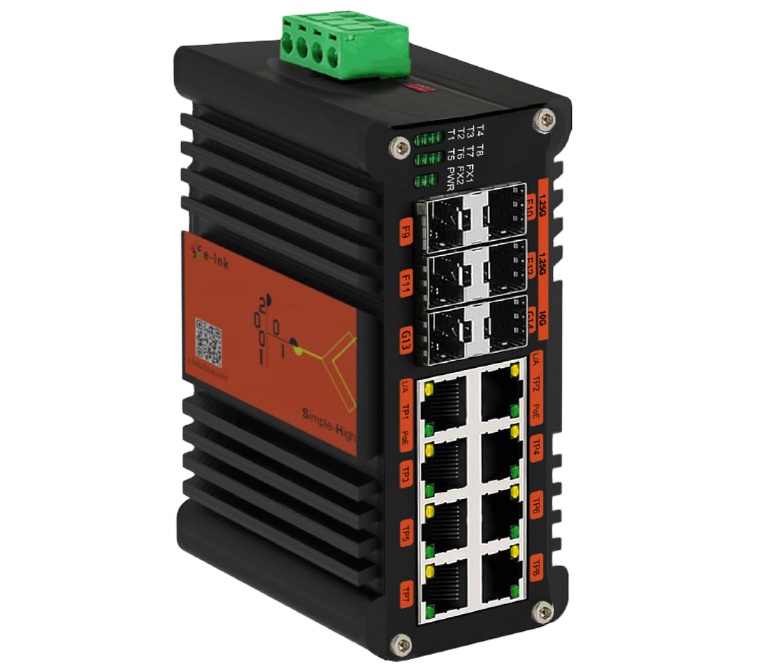 Industrial L2 Plus Managed 8 P - Sfp+ 10G Managed Switch 8 Port recension och pris